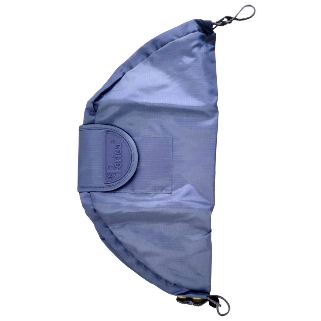 Grey - Drawstring Cosmetic Travel Bag - Image 2